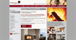 Desktop Screenshot of creatherm.de