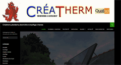 Desktop Screenshot of creatherm.fr